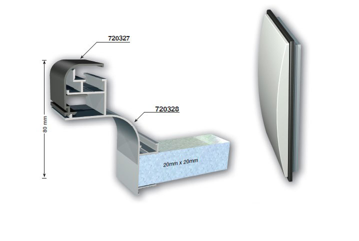 lightbox for molded plexiglas