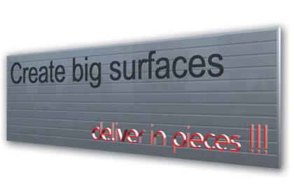 Big Surfaces Aluminium Panels